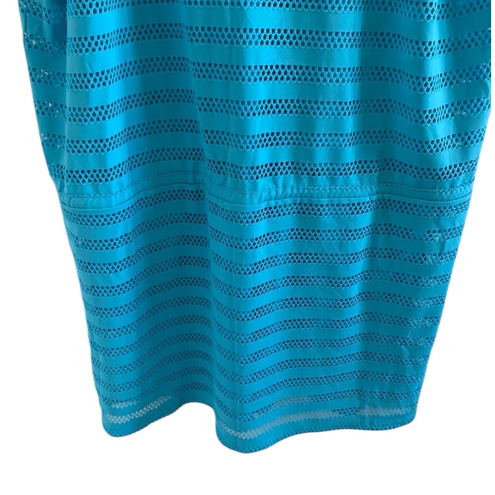 CALVIN KLEIN Eyelet Swim Cover-Up in Blue Size Medium — SUMMER PERFECTION!!! - Picture 10 of 12
